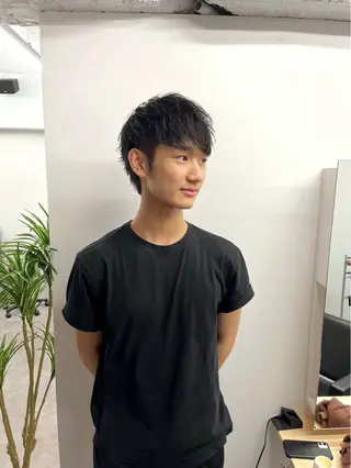 メンズ ⭐️メンズカラー⭐️ No1二田健吾‼️のヘアスタイル
