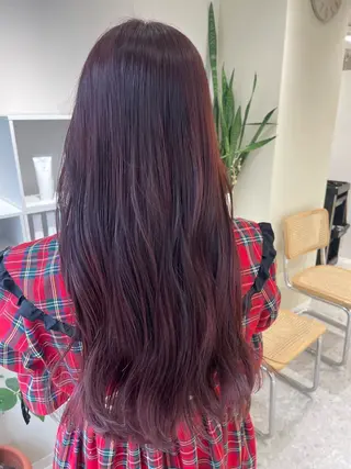 ロング カラー 🩰ニシムラヒカリ 半個室salon♡*のヘアスタイル