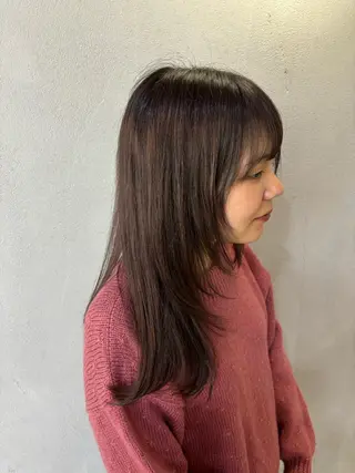 セミロング mono / Manatoのヘアスタイル