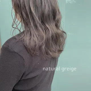 セミロング カラー CLUTCH天王寺 西藤遥河のヘアスタイル