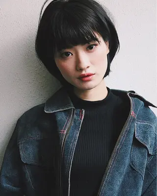 ショート カラー パーマ シェアサロン　salowin所属・✨ブリーチなし透明感 カラー🥇ユースケのヘアスタイル