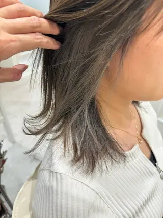 ミディアム カラー ボブ支持率NO1 🌈CHIKAのヘアスタイル