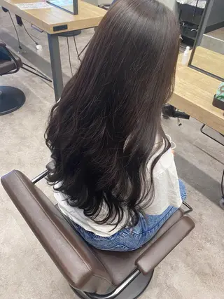 ロング カラー 🕶️佐藤 海李🐏のヘアスタイル
