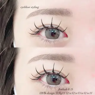 マツエク・マツパ eye salon ESTIVANT のマツエク・マツパデザイン