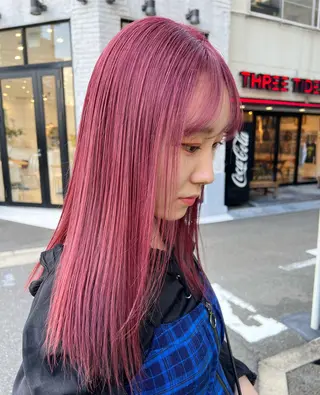 ロング カラー box mico. mutsumiのヘアスタイル