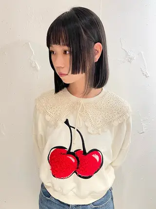 ミディアム 透明感color 🥣suzunaのヘアスタイル