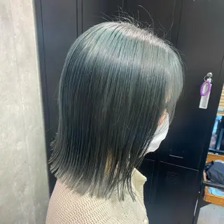 ミディアム カラー 🩶レイヤーカット 🩶柔らかカラー結愛のヘアスタイル