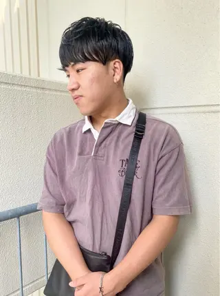 ショート メンズ ボブ/レイヤー/ メンズ/池澤慎人のヘアスタイル