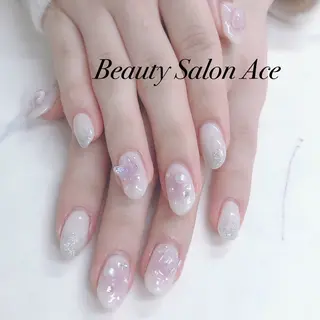ネイル Beauty Salon Ace（ネイルサロン　エース）所属・池袋フィルイン Ace♡長さだしのネイルデザイン