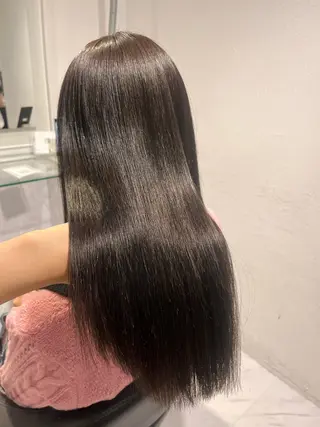 ロング カラー 🫧うる艶トレンド 🫧透明感カラーのヘアスタイル