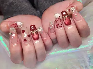 ネイル 💜bora .のネイルデザイン