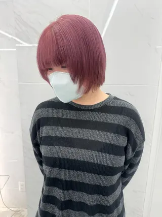 ショート カラー 栄美容師 ケントのヘアスタイル