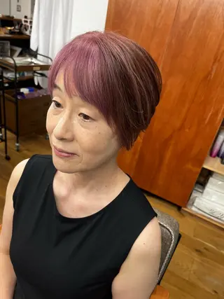 ショート ROSSO Hair&SPA 香椎宮前店所属・SHIINA 香椎宮前店のヘアスタイル