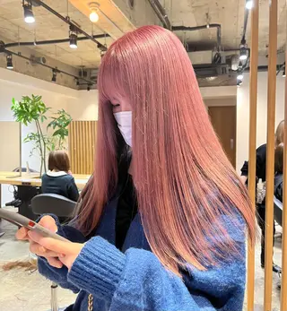 ロング カラー ハイトーン/レイヤー 💜Akaneのヘアスタイル