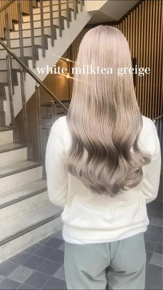 ロング カラー Selenehair 三条本店のヘアスタイル