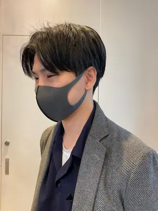 ショート メンズ おしゃれパーマ メンズ特化/みーまんのヘアスタイル