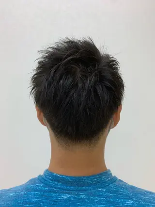 ショート メンズ 遊佐 瑞紀のヘアスタイル