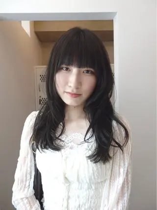 ロング 彩葉/カットモデル 伏見・栄のヘアスタイル