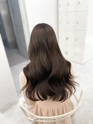 カラー 🤍透明感グレージュ オリーブ🤍RINのヘアスタイル