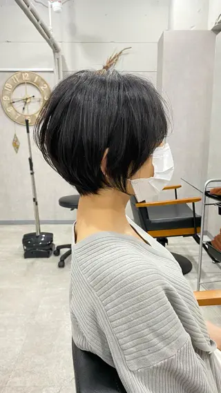 ショート エリュ所属・⭐️ショート⭐️美髪 矯正⭐️水口陸のヘアスタイル