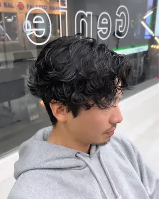 パーマ メンズ シャドウパーマ/ メンズ/KENTAのヘアスタイル