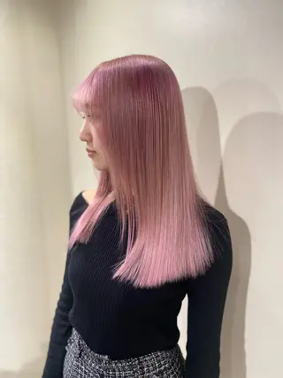 カラー ハイトーン✨艶髪💘 💘 AYANO💘のヘアスタイル