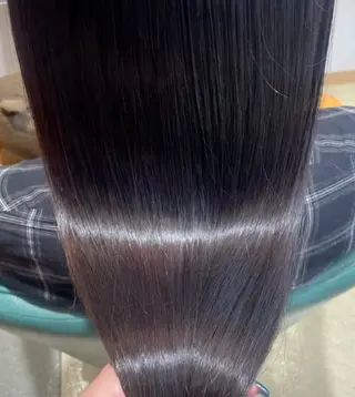 ロング カラー 透明感カラー/ くびれヘア/ユウユのヘアスタイル