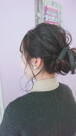 ロング ヘアアレンジ ナカシマ  アユミのヘアスタイル