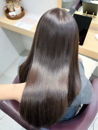 ロング カラー 透明感カラー/韓国 レイヤーmomokaのヘアスタイル