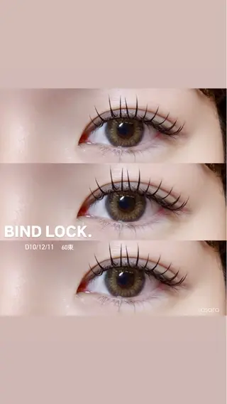 マツエク・マツパ 🍒束間まつ毛ෆ sasara🍒のマツエク・マツパデザイン