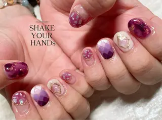 ネイル ネイルスタジオ シェイクユアハンズのネイルデザイン