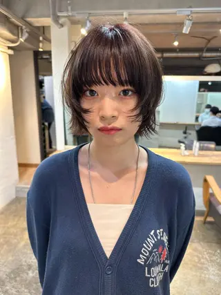 ショート 斎藤祐樹 /レイヤー/パーマのヘアスタイル