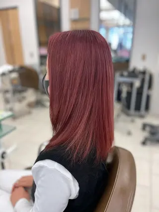 セミロング 宮内 修平のヘアスタイル
