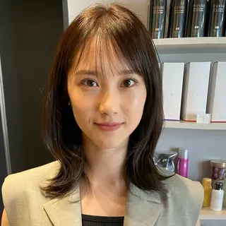ミディアム また会いたくなる 美容師【KENTA】のヘアスタイル