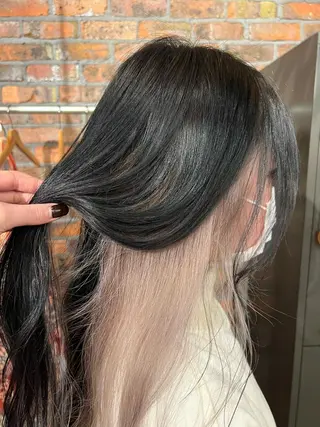 ロング カラー Rino kanayama所属・Rino 金山 / 宮澤 萌のヘアスタイル