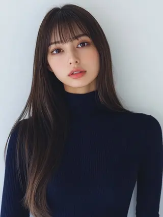 ロング Glimpse大濠店 髪質改善/福岡大濠のヘアスタイル