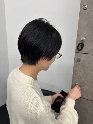 ショート カラー ヘアアレンジ レイヤー/メンズ🥑 マエダアズミ🥑のヘアスタイル