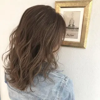 セミロング 韓国ヘア特化型美容師 カワノマイ🇰🇷のヘアスタイル