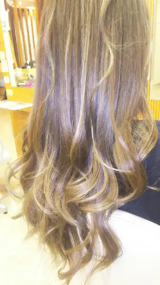 ロング カラー 脇田 雄大のヘアスタイル