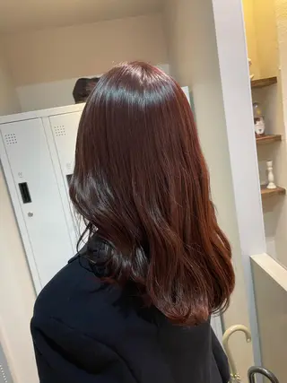 セミロング カラー uyu所属・♡kyoka /  uyu♡のヘアスタイル