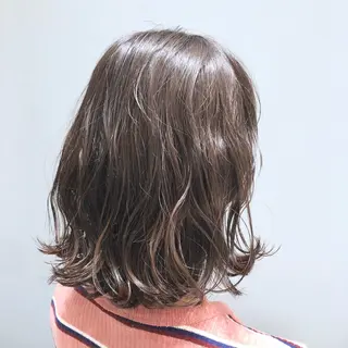 ミディアム カラー 🌈ぷる艶カラー🌈 髪質改善👑柳沼尚貴のヘアスタイル