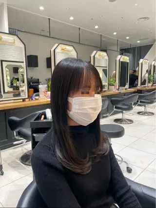 ロング GRANMASH所属・GRANMASH 竹田  瑠依希のヘアスタイル