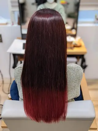 ロング カラー Kokeshi/美髪 /脱毛/ヘッドスパのヘアスタイル