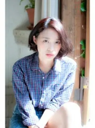 ミディアム ＦＵＮＩＣ ファニックのヘアスタイル