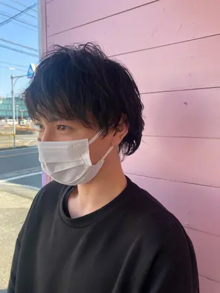 パーマ メンズ 💈豊橋メンズ専門 NO.1刑部七海💈のヘアスタイル