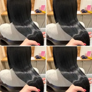 ロング カラー 艶髪・韓国ヘア特化 💎店長望月のヘアスタイル