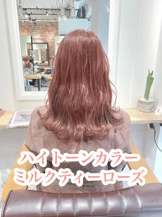 ロング カラー 艶髪カラー 渡辺岳也のヘアスタイル