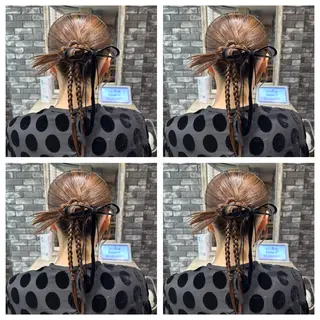 ミディアム ヘアアレンジ 🎀推し活ヘアー🎀 Yuuna🐰💖のヘアスタイル