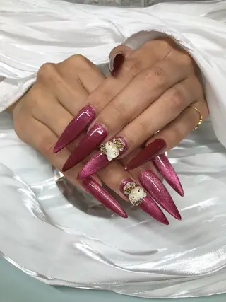 ネイル Dolce所属・Dolce本厚木 みほ🐱🎀🤍のネイルデザイン