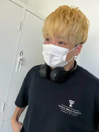 ショート カラー メンズ 【代表】 辻龍樹のヘアスタイル